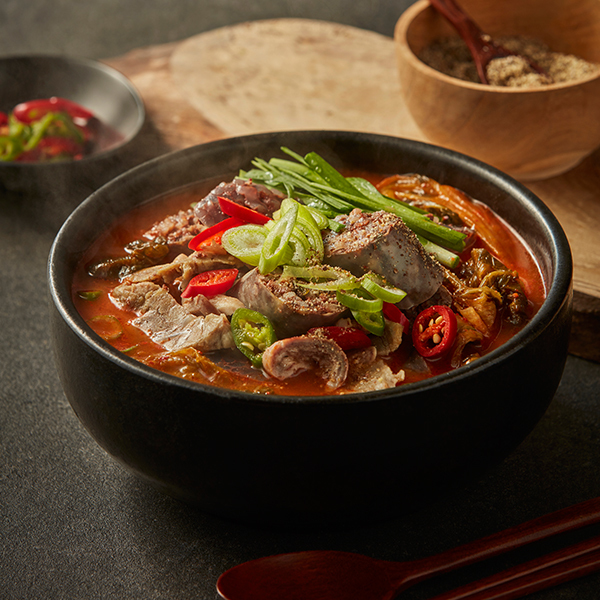 얼큰순대국